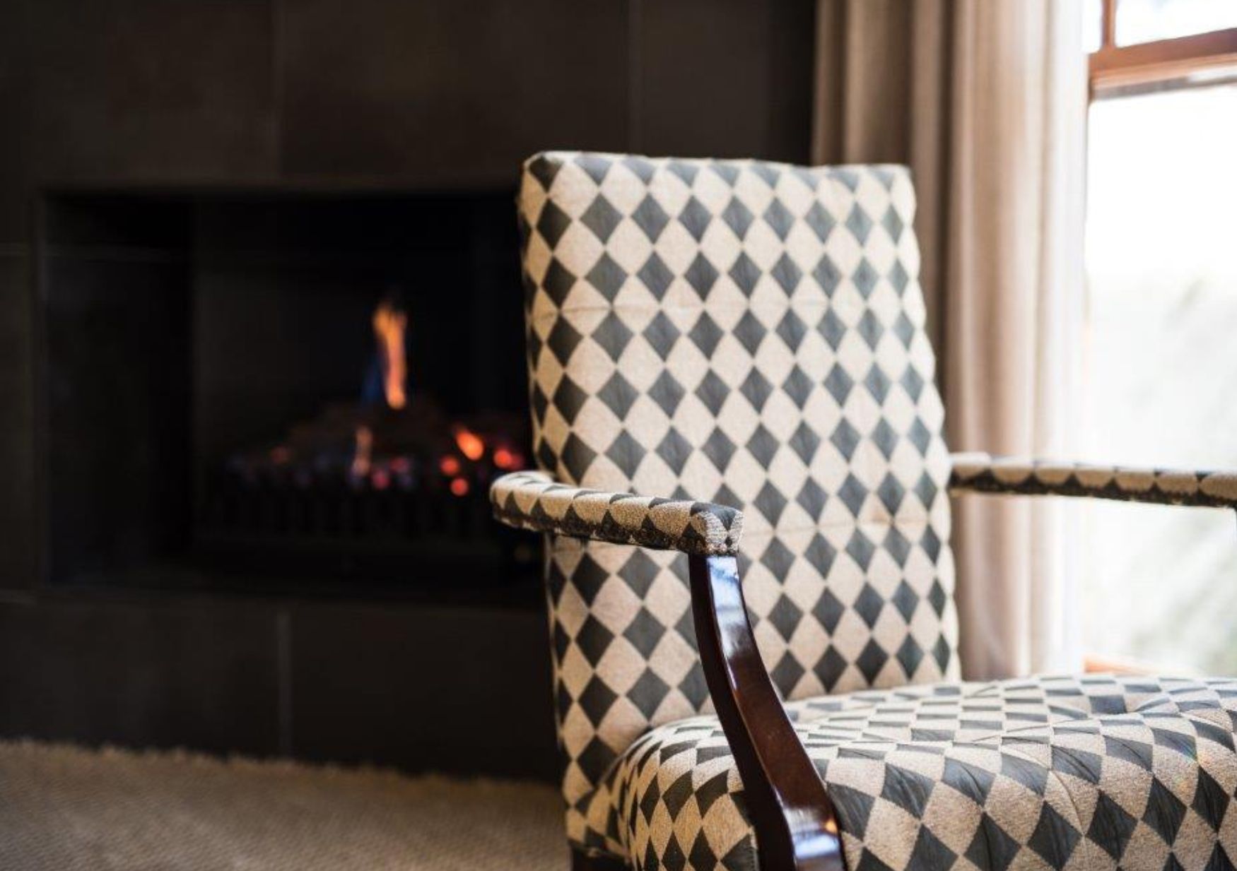 Gorgeous chair in the lobby of De russie